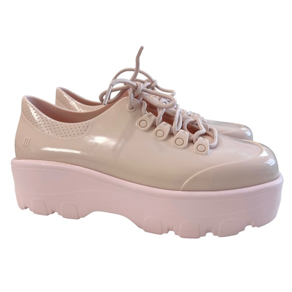 NWOB Melissa Kick Off Pink Platform Chunky Sneaker Women’s Size 10